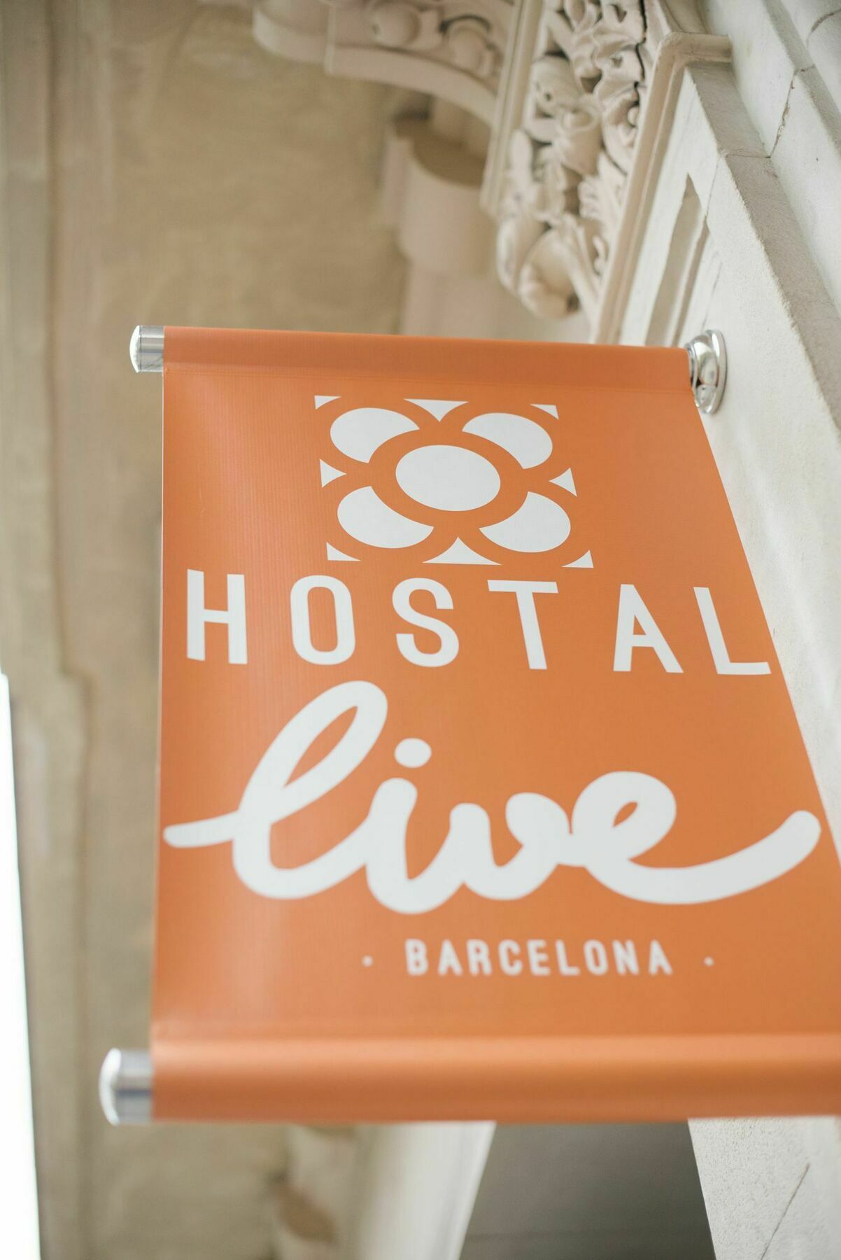 Hostal Live Barcelona Kültér fotó